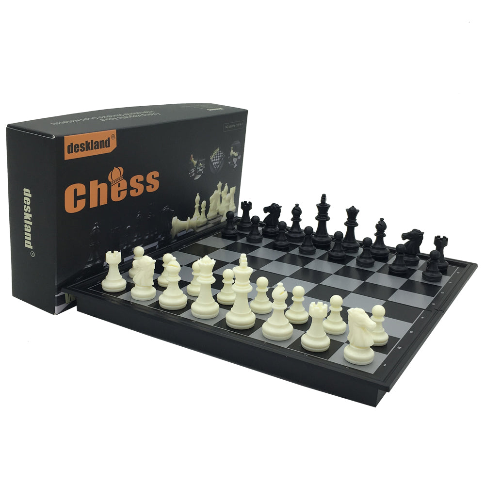 Magnetic Pieces & Folding Mat Standard Chess